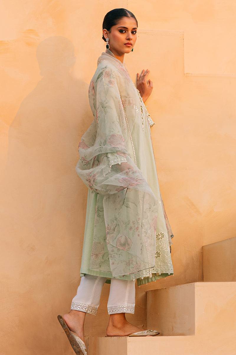 Cross Stitch | Eid Collection | AUTUMN HUE - Pakistani Designer Dress - by Cross Stitch | Type: Luxury - 100% Original at Saira Sultan