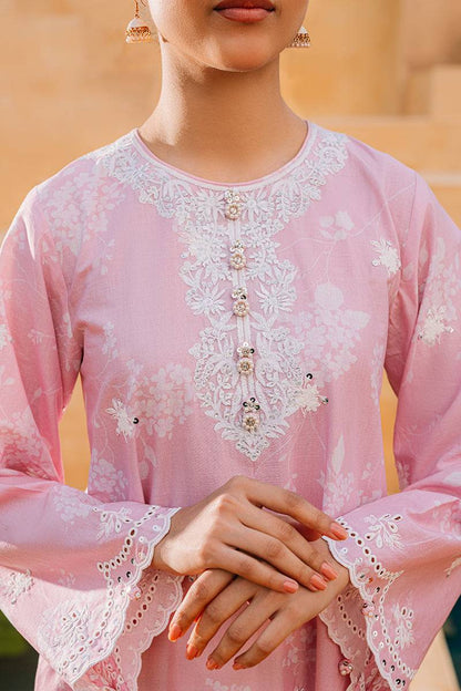 Cross Stitch | Eid Collection | PINK BREEZE - Pakistani Designer Dress - by Cross Stitch | Type: Luxury - 100% Original at Saira Sultan