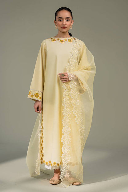 Cross Stitch | Eid Collection | SUN FIELD - Pakistani Designer Dress - by Cross Stitch | Type: Luxury - 100% Original at Saira Sultan