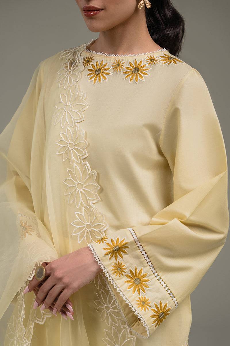 Cross Stitch | Eid Collection | SUN FIELD - Pakistani Designer Dress - by Cross Stitch | Type: Luxury - 100% Original at Saira Sultan