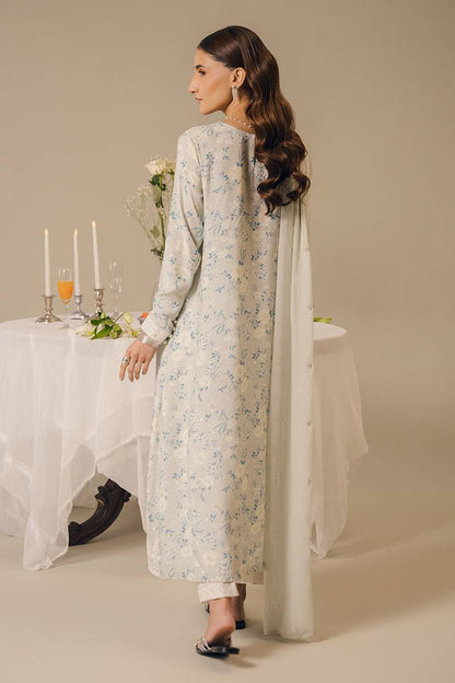 Cross Stitch | Eid Collection | PEARL BLUE - Pakistani Designer Dress - by Cross Stitch | Type: Luxury - 100% Original at Saira Sultan