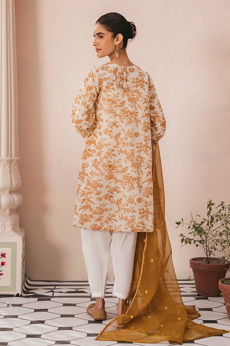 Cross Stitch | Eid Collection | RUSSET ZEAL - Pakistani Designer Dress - by Cross Stitch | Type: Luxury - 100% Original at Saira Sultan