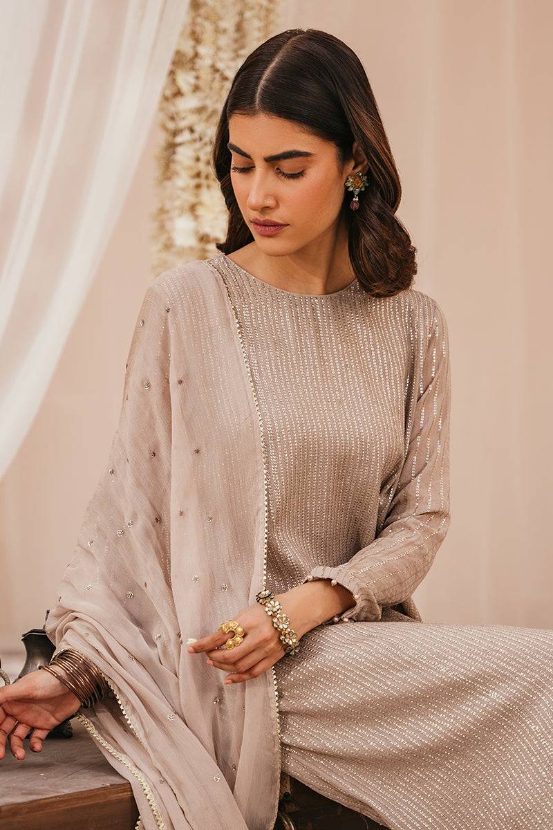 Cross Stitch | Eid Collection | CLOUD BRUST - Pakistani Designer Dress - by Cross Stitch | Type: Luxury - 100% Original at Saira Sultan