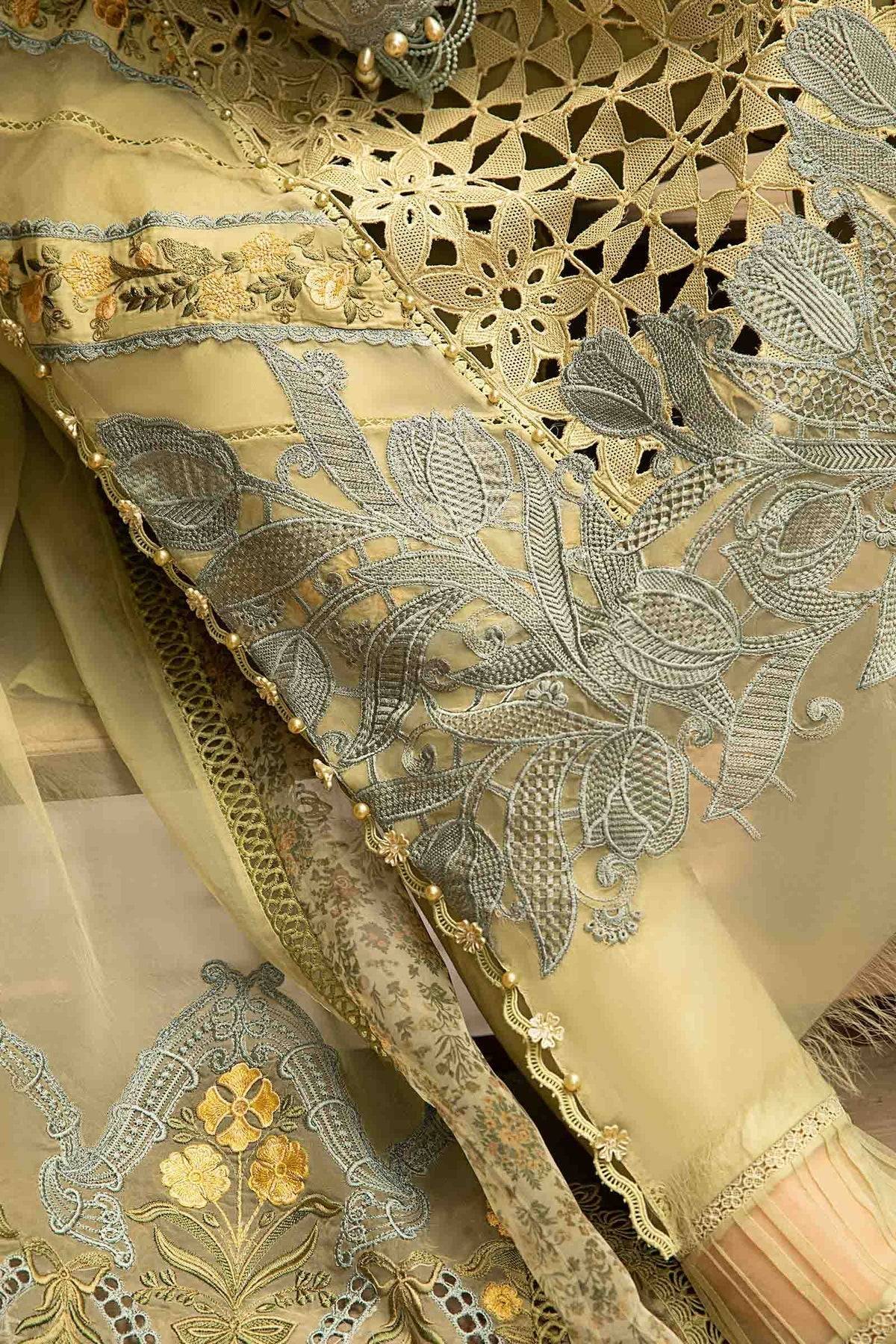 Maria B | Eid Lawn Collection | 10 - Pakistani Designer Dress - by Maria B | Type: Luxury - 100% Original at Saira Sultan
