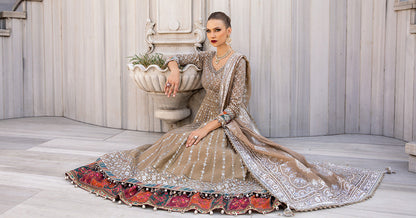Maria B | Sateen Formals 24 | CST-810 - Pakistani Designer Dress - by Maria B | Type: Formal - 100% Original at Saira Sultan