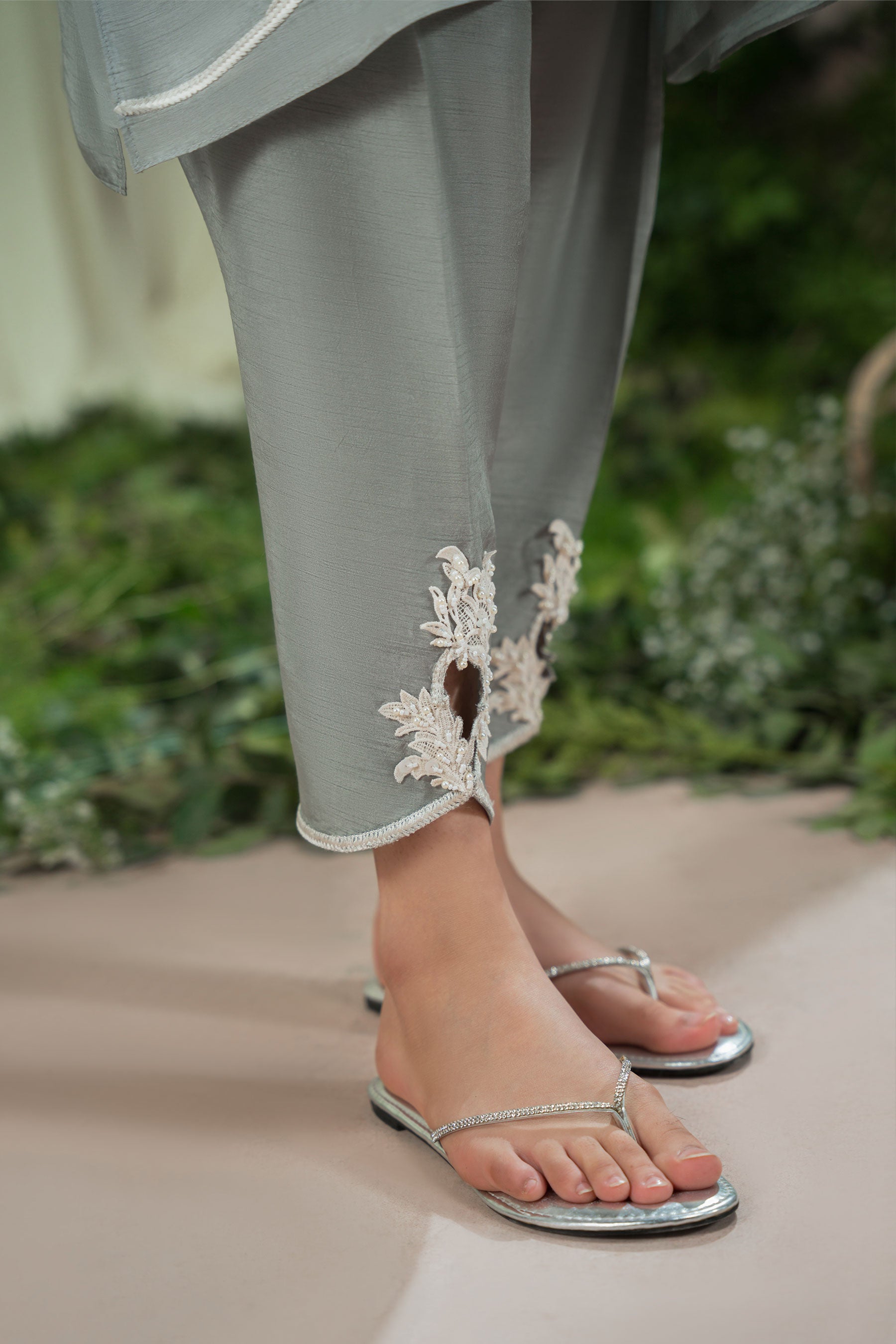 Ammara Khan | Sia 25 | D-11-A L Light Blue Blended Silk