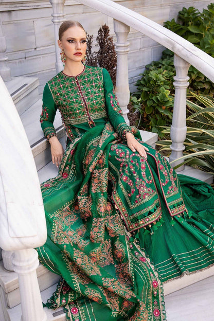 Maria B | Sateen Formals 24 | CST-811 - Pakistani Designer Dress - by Maria B | Type: Formal - 100% Original at Saira Sultan