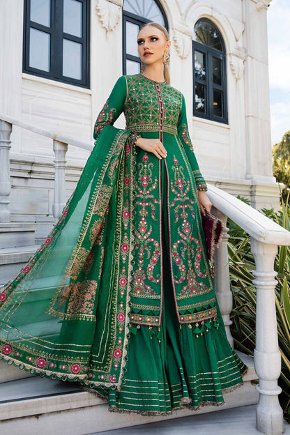 Maria B | Sateen Formals 24 | CST-811 - Pakistani Designer Dress - by Maria B | Type: Formal - 100% Original at Saira Sultan