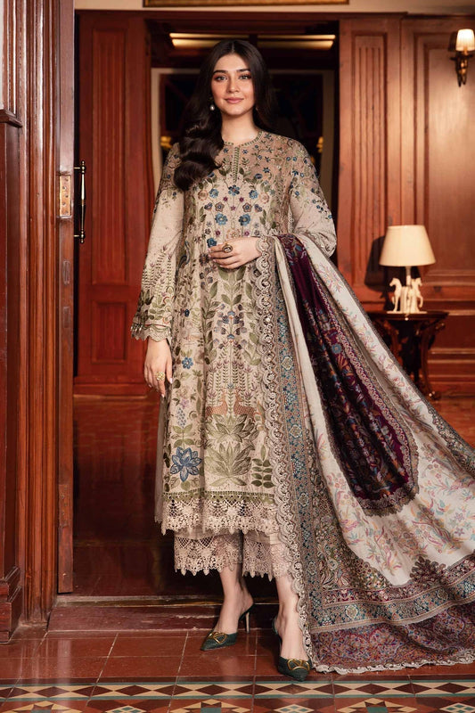 Maria B | Winter Luxe 24 | DL-1211 - Pakistani Designer Dress - by Maria B | Type: Ladies Clothes - 100% Original at Saira Sultan