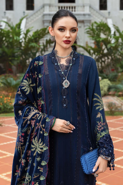 Maria B | Winter Luxe 25 | WL-1312 by Maria B - Designer Dress - Type : Ladies Clothes - Available at Saira Sultan - 100% Original 