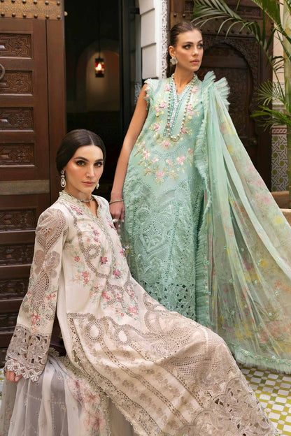 Maria B | Luxury Lawn 25 | D-2514-B XL Beige Lawn