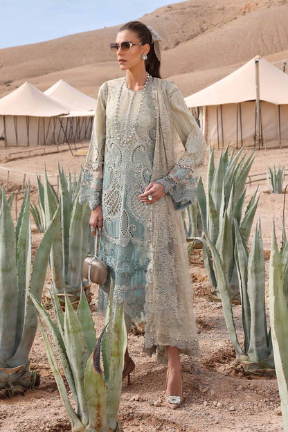 Maria B | Luxury Lawn 25 | D-2515-B XL Beige Lawn