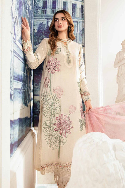 Maria.B | M Print Eid Edit | MPT-2201-A - Pakistani Designer Dress - by Maria B | Type: Luxury - 100% Original at Saira Sultan