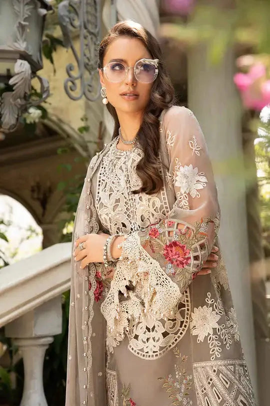 Maria B | Eid Lawn Collection | 01 - Pakistani Designer Dress - by Maria B | Type: Luxury - 100% Original at Saira Sultan