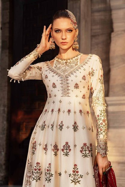 Maria B | Sateen Formals 24 | CST-801 - Pakistani Designer Dress - by Maria B | Type: Formal - 100% Original at Saira Sultan