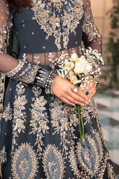 Maria B | Mbroidered Formals 24| Organza Suit | BD-2901 - Pakistani Designer Dress - by Maria B | Type: Ladies Clothes - 100% Original at Saira Sultan