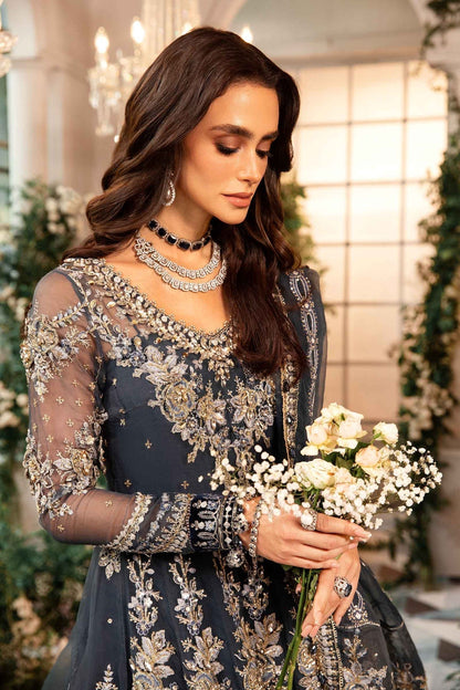 Maria B | Mbroidered Formals 24| Organza Suit | BD-2901 - Pakistani Designer Dress - by Maria B | Type: Ladies Clothes - 100% Original at Saira Sultan