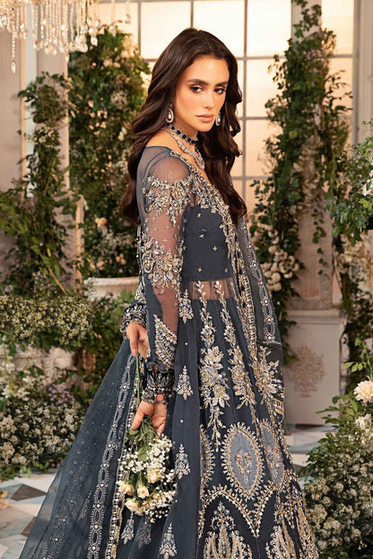 Maria B | Mbroidered Formals 24| Organza Suit | BD-2901 - Pakistani Designer Dress - by Maria B | Type: Ladies Clothes - 100% Original at Saira Sultan