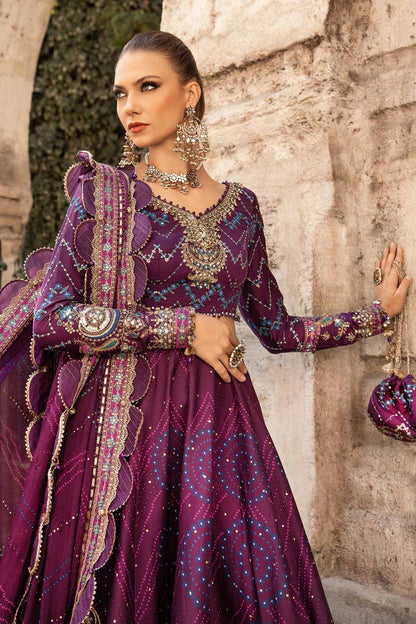 Maria B | Sateen Formals 24 | CST-802 - Pakistani Designer Dress - by Maria B | Type: Formal - 100% Original at Saira Sultan
