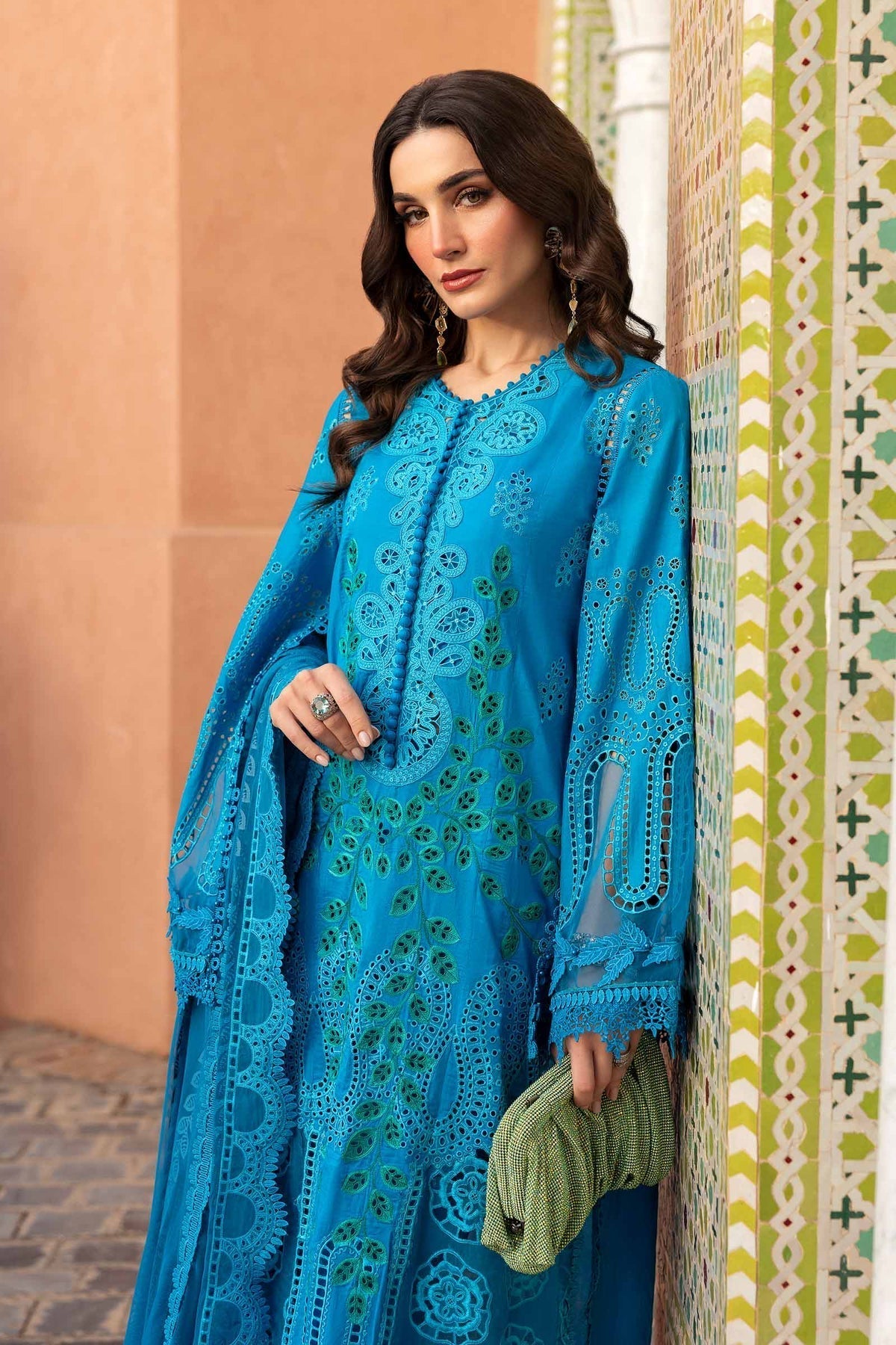 Maria B | Luxury Lawn 25 | D-2503-B S Ferozi Lawn