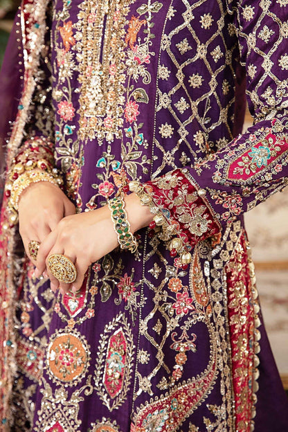 Maria B | Mbroidered Formals 24 | Organza Suit | BD-2903 - Pakistani Designer Dress - by Maria B | Type: Ladies Clothes - 100% Original at Saira Sultan
