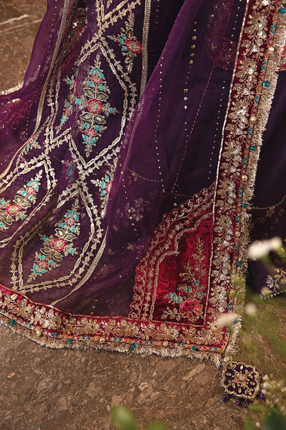 Maria B | Mbroidered Formals 24 | Organza Suit | BD-2903 - Pakistani Designer Dress - by Maria B | Type: Ladies Clothes - 100% Original at Saira Sultan