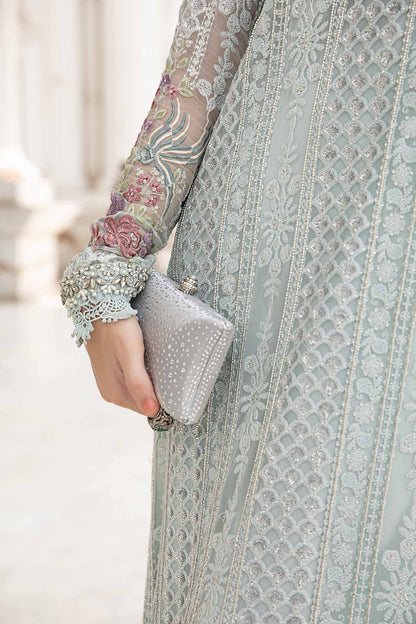 Maria B | Chiffon Formals 24 | Chiffon Suit | MPC-24-103 - Pakistani Designer Dress - by Maria B | Type: Formal - 100% Original at Saira Sultan