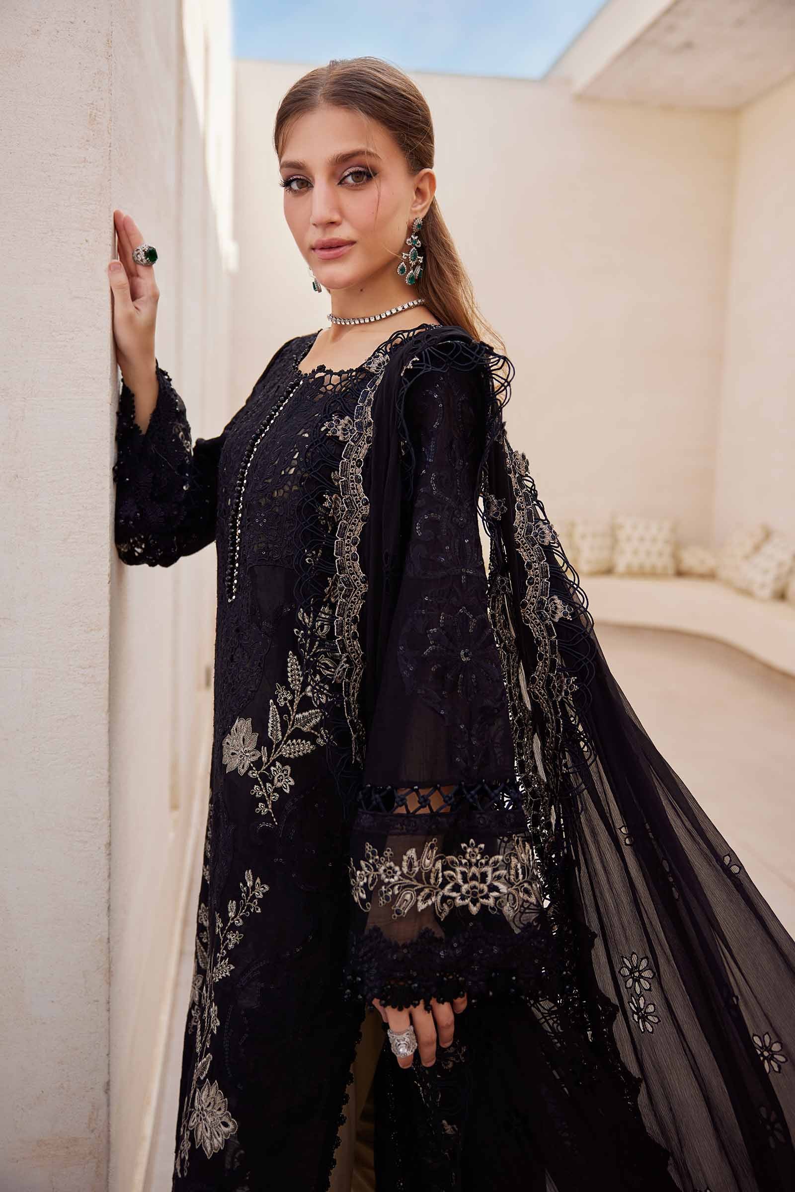 Maria B | Eid Collection 25 | 25-03 L Black Lawn