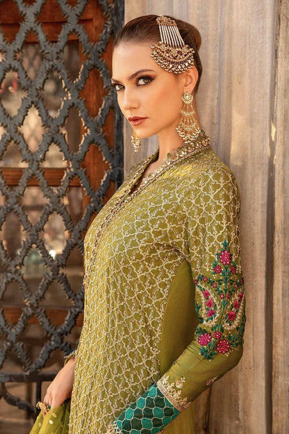 Maria B | Sateen Formals 24 | CST-803 - Pakistani Designer Dress - by Maria B | Type: Formal - 100% Original at Saira Sultan