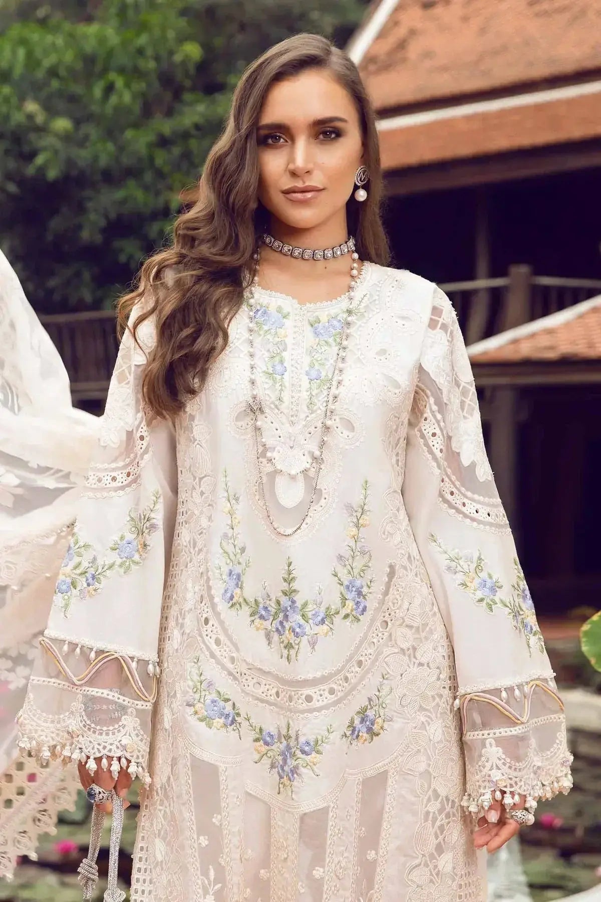Maria B | Eid Lawn Collection | 04 - Pakistani Designer Dress - by Maria B | Type: Luxury - 100% Original at Saira Sultan