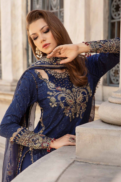 Maria B | Sateen Formals 24 | CST-804 - Pakistani Designer Dress - by Maria B | Type: Formal - 100% Original at Saira Sultan