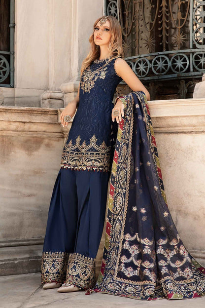 Maria B | Sateen Formals 24 | CST-804 - Pakistani Designer Dress - by Maria B | Type: Formal - 100% Original at Saira Sultan