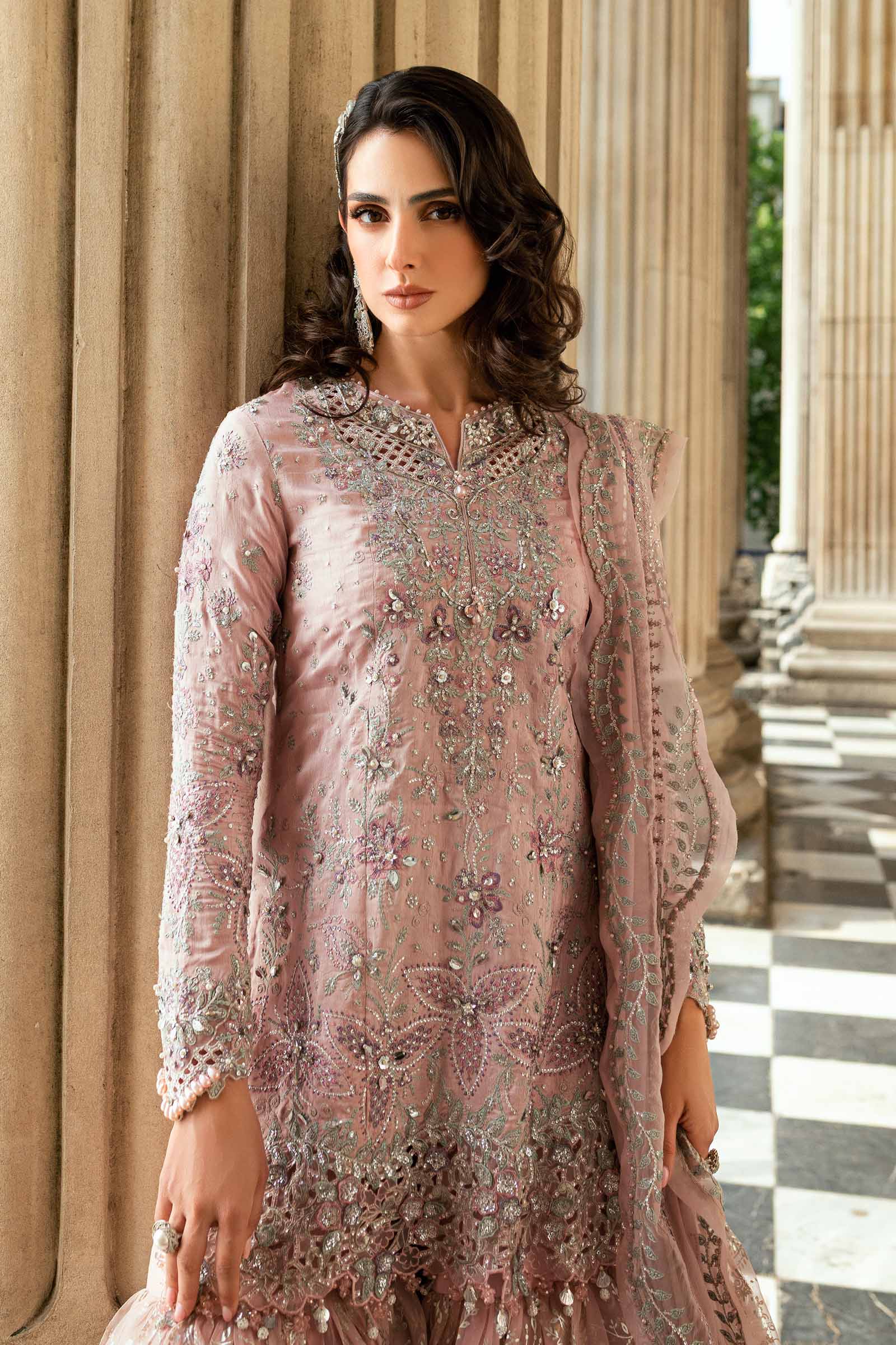 Maria B | Soiree Formals 25 | WF-09-05 by Maria B - Designer Dress - Type : Ladies Clothes - Available at Saira Sultan - 100% Original 