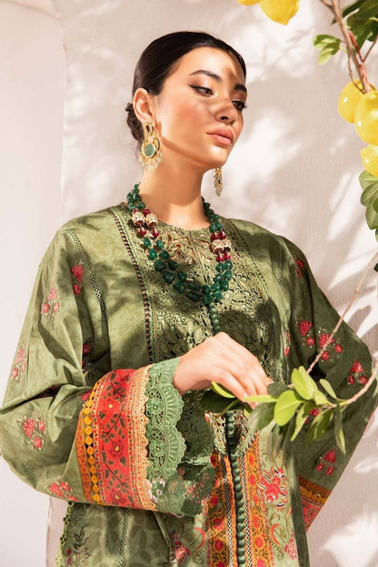 Maria.B | M Print Eid Edit | MPT-2206-A - Pakistani Designer Dress - by Maria B | Type: Luxury - 100% Original at Saira Sultan