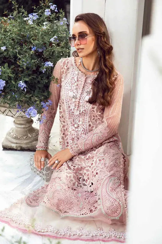 Maria B | Eid Lawn Collection | 06 - Pakistani Designer Dress - by Maria B | Type: Luxury - 100% Original at Saira Sultan