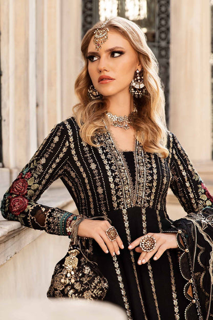 Maria B | Sateen Formals 24 | CST-806 - Pakistani Designer Dress - by Maria B | Type: Formal - 100% Original at Saira Sultan