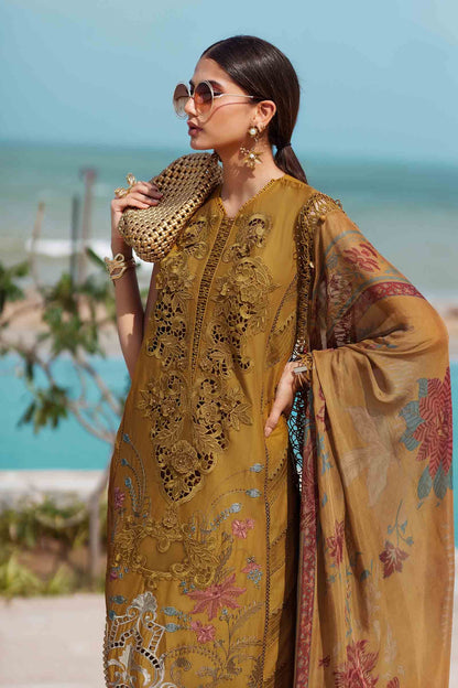 Maria B | Eid Collection 25 | 25-06 M Mustard Lawn