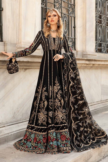 Maria B | Sateen Formals 24 | CST-806 - Pakistani Designer Dress - by Maria B | Type: Formal - 100% Original at Saira Sultan