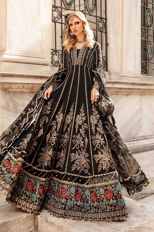 Maria B | Sateen Formals 24 | CST-806 - Pakistani Designer Dress - by Maria B | Type: Formal - 100% Original at Saira Sultan