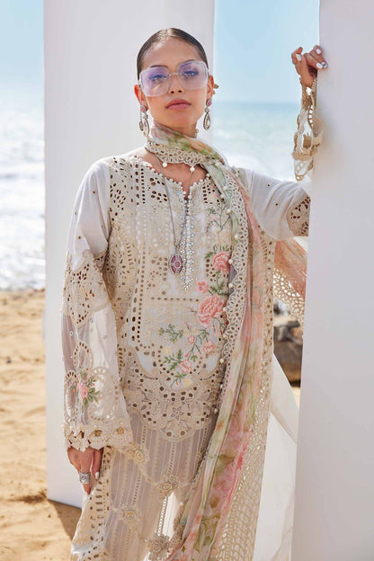Maria B | Eid Collection 25 | 25-07 M Beige Lawn