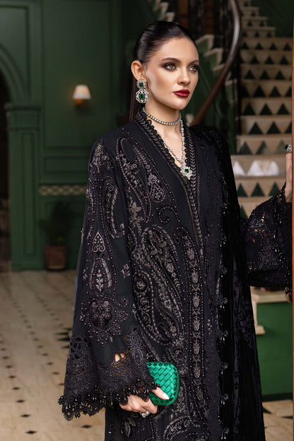 Maria B | Winter Luxe 25 | WL-1307 by Maria B - Designer Dress - Type : Ladies Clothes - Available at Saira Sultan - 100% Original 