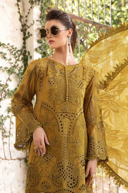 Maria B | Eid Lawn Collection | 08 - Pakistani Designer Dress - by Maria B | Type: Luxury - 100% Original at Saira Sultan