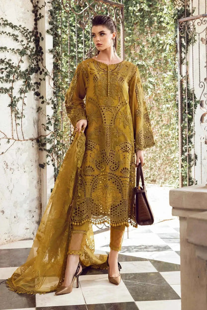 Maria B | Eid Lawn Collection | 08 - Pakistani Designer Dress - by Maria B | Type: Luxury - 100% Original at Saira Sultan