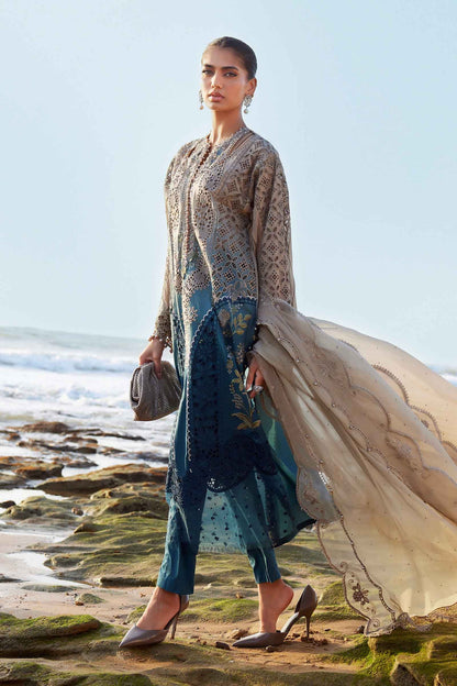 Maria B | Eid Collection 25 | 25-08 XS Zinc Lawn