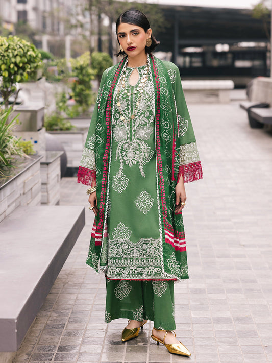Mahnur | Broadway Luxury Lawn 25 | Sagebloom XS Pastel Green Lawn