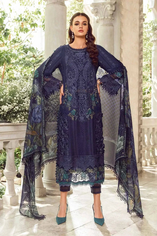 Maria B | Eid Lawn Collection | 09 - Pakistani Designer Dress - by Maria B | Type: Luxury - 100% Original at Saira Sultan