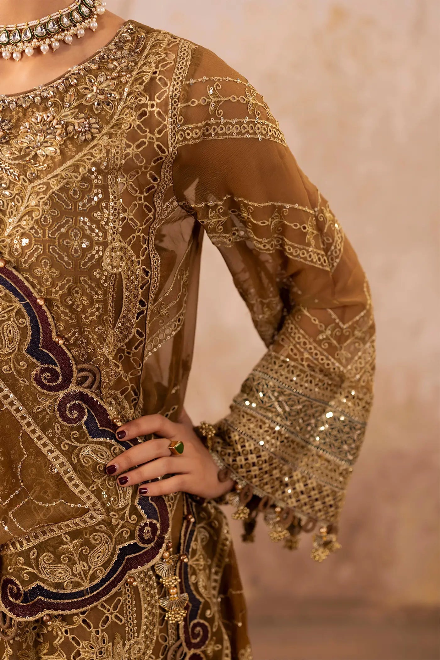 Adans Libas | Barroco Formals 25 | Barroco 1559 by Adans Libas - Designer Dress - Type : Ladies Clothes - Available at Saira Sultan - 100% Original 