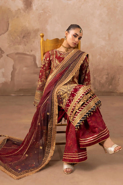 Adans Libas | Barroco Formals 25 |Barroco 1550 by Adans Libas - Designer Dress - Type : Ladies Clothes - Available at Saira Sultan - 100% Original 