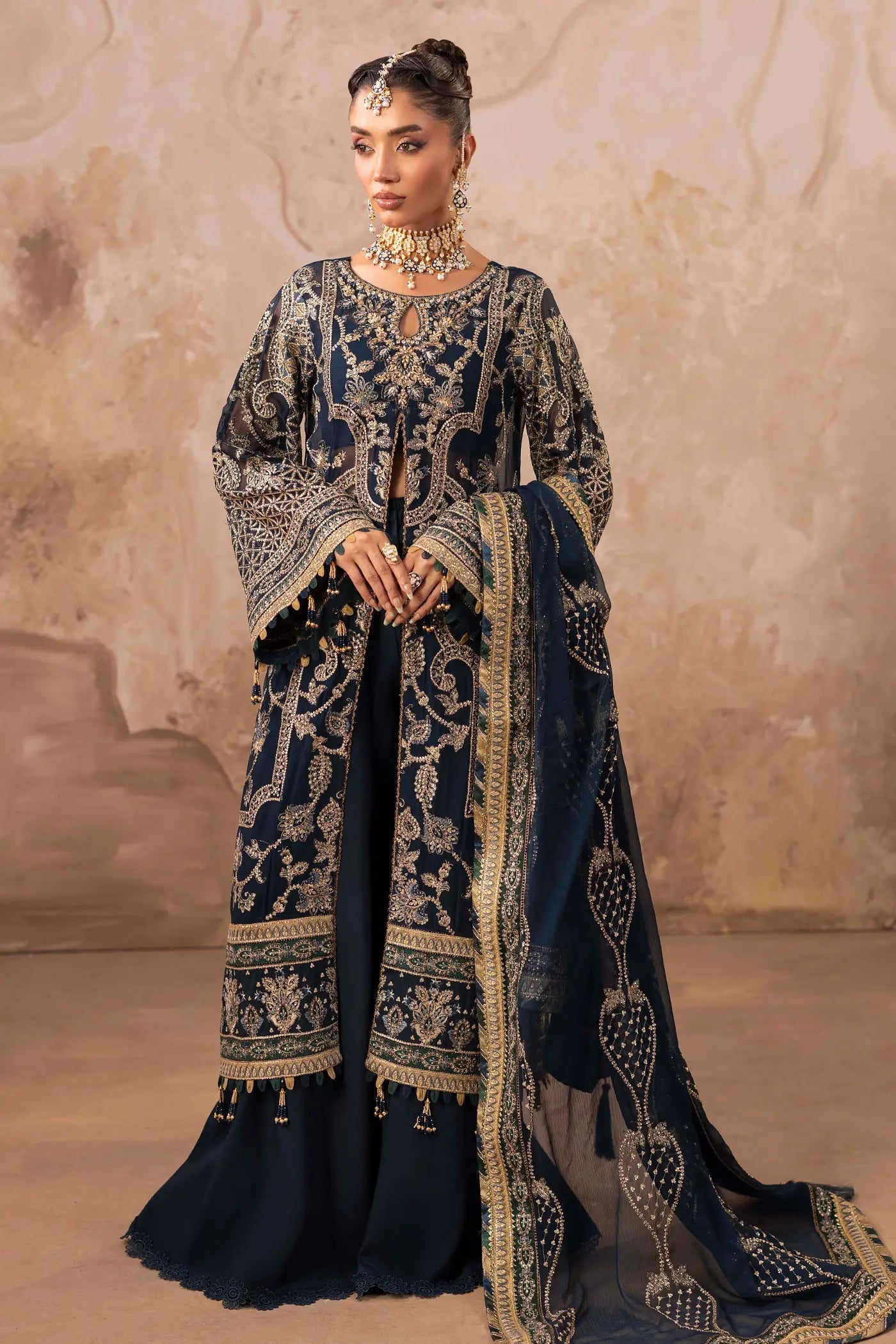 Adans Libas | Barroco Formals 25 | Barroco 1552 by Adans Libas - Designer Dress - Type : Ladies Clothes - Available at Saira Sultan - 100% Original 