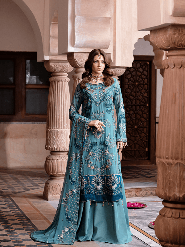 Zebtan | Zeenat Collection Vol 19 | ZN-01 - Pakistani Designer Dress - by Zebtan | Type: Luxury - 100% Original at Saira Sultan